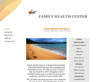 Tablet Screenshot of fhcenter.com